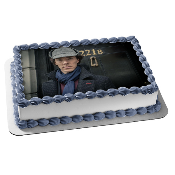 Sherlock Holmes the Sherlock Holmes Museum Edible Cake Topper Image ABPID27122