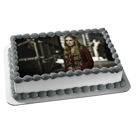 Game of Thrones Cersei Lannister Edible Cake Topper Image ABPID26954