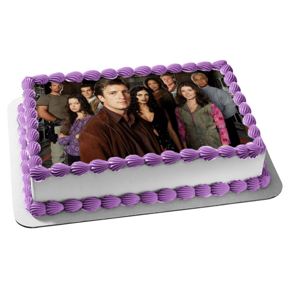 Firefly Malcolm Kaylee Jayne Inara River Hoban Zoe Simon Shepherd Saffron Edible Cake Topper Image ABPID27196