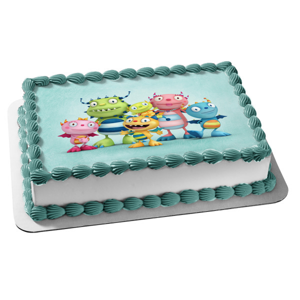 Henry Hugglemonster Summer Denzel Cobby Ivor Momma Doddo Edible Cake Topper Image ABPID27343