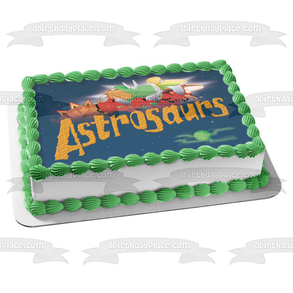 Astrosaurs Arx Longhorn Orano Capitán Teggs Horatio Stegosaur Iggadoo Diente Gipsy Saurine Imagen comestible para tarta ABPID10436 