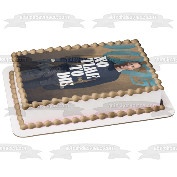 James Bond 007 No Time to Die Movie Poster Edible Cake Topper Image ABPID50886