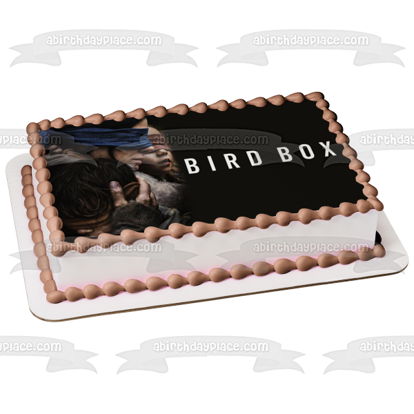 Caja de pájaros Malorie niño niña decoración comestible para tarta imagen ABPID51194 