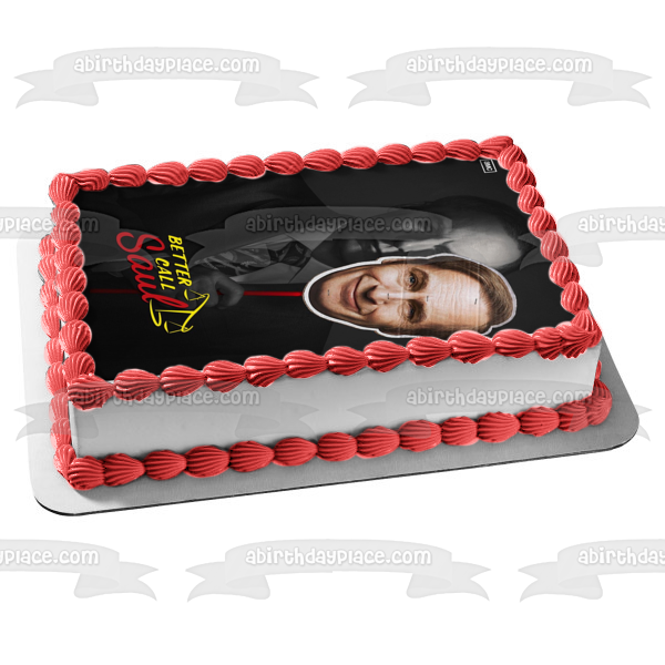 Better Call Saul Temporada 5 Saul Goodman Happy Face Mask Imagen comestible para decoración de tarta ABPID51233 