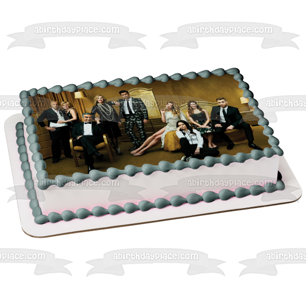 Schitt's Creek David Moira Johnny Alexis Jocelyn Roland Stevie Ted Twyla Edible Cake Topper Image ABPID51284