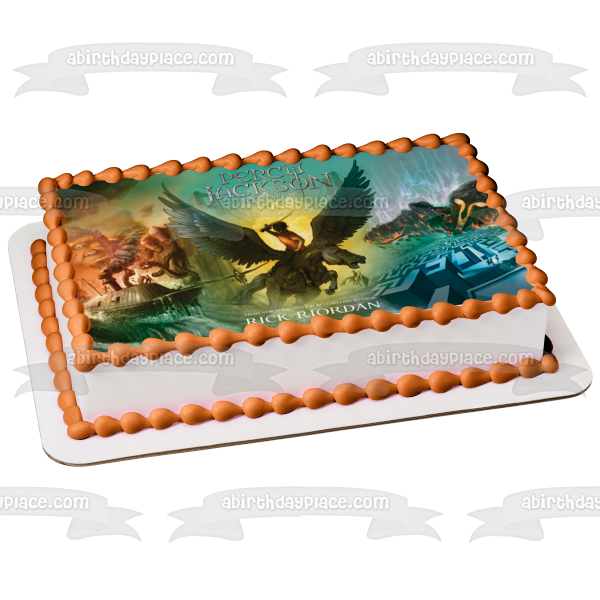 Percy Jackson and the Olympians Edible Cake Topper Image ABPID51377