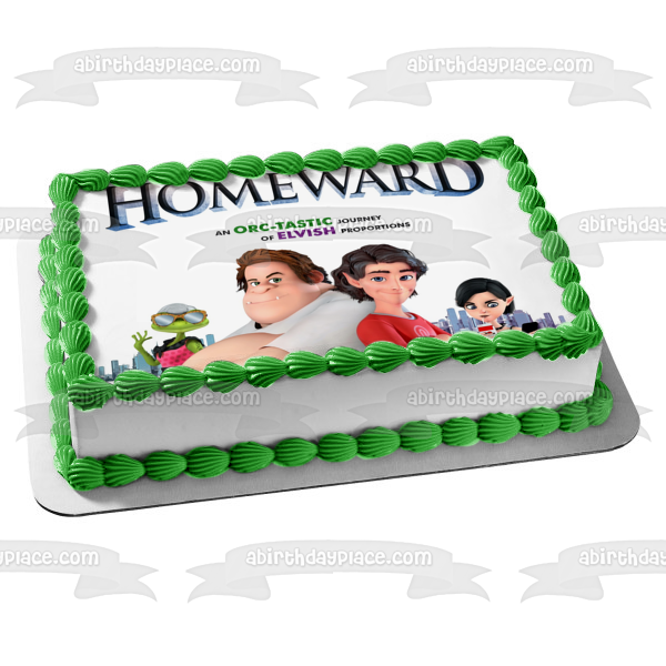 Homeward Lloyd Lightspinner Barl Lightspinner Scrap Abuela Adorno comestible para tarta Imagen ABPID51686 