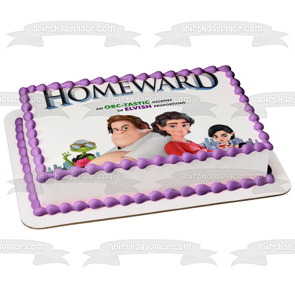 Homeward Lloyd Lightspinner Barl Lightspinner Scrap Abuela Adorno comestible para tarta Imagen ABPID51686 