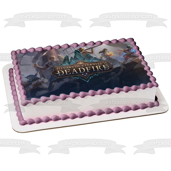 Pilares de la Eternidad 2: Deadfire Compañeros surtidos Adorno comestible para tarta Imagen ABPID51888 