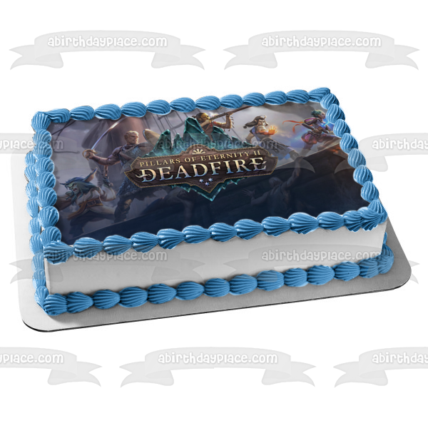 Pilares de la Eternidad 2: Deadfire Compañeros surtidos Adorno comestible para tarta Imagen ABPID51888 