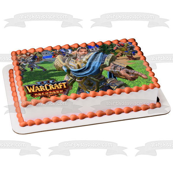 Warcraft 3: Adorno comestible para tarta Khadgar reformado Imagen ABPID51892 