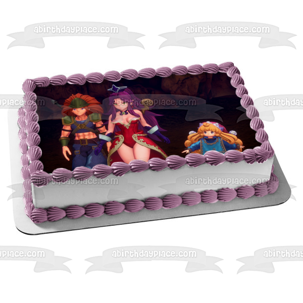 Imagen de decoración comestible para tarta de Trials of Mana Valda ABPID51923 