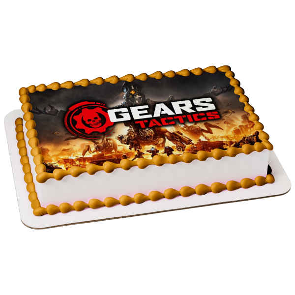 Gears Tactics Brumak Corpser Edible Cake Topper Image ABPID51924