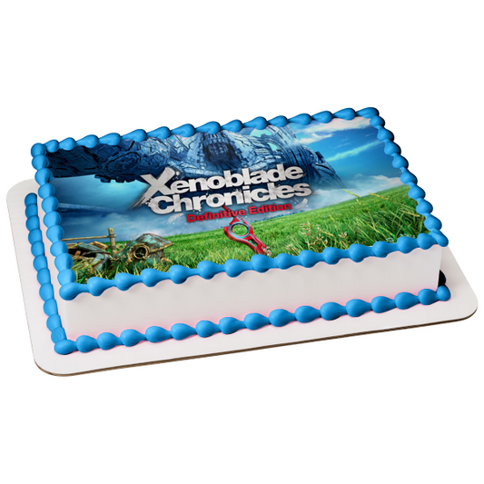 Xenoblade Chronicles Definitive Edition Edible Cake Topper Image ABPID51951