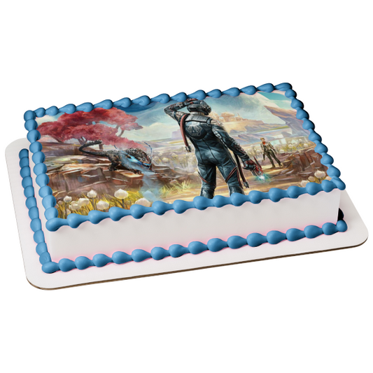 The Outer Worlds Ellie Edible Cake Topper Image ABPID51961