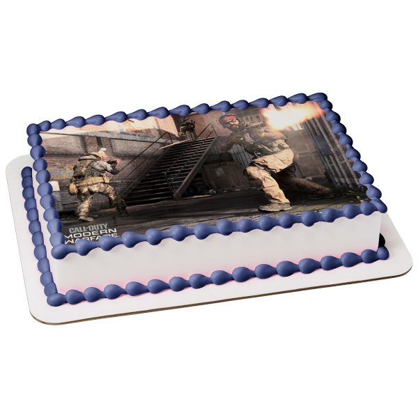 Call of Duty: Modern Warfare Wayne "D-Day" Davis Edible Cake Topper Image ABPID51745