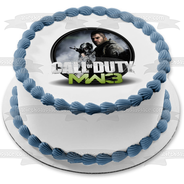 Imagen comestible para decoración de tarta de Call of Duty Modern Warfare 3 John Mactavish ABPID51276 