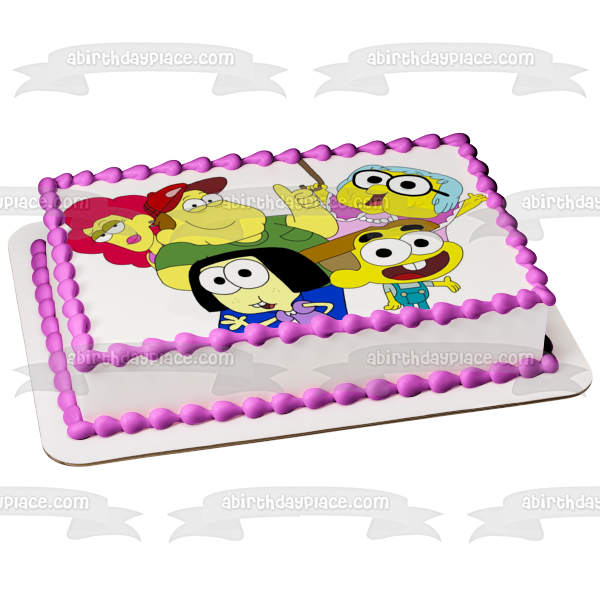 Imagen comestible para tarta de Big City Greens Cricket Tilly Nancy Bill Alice ABPID52108 