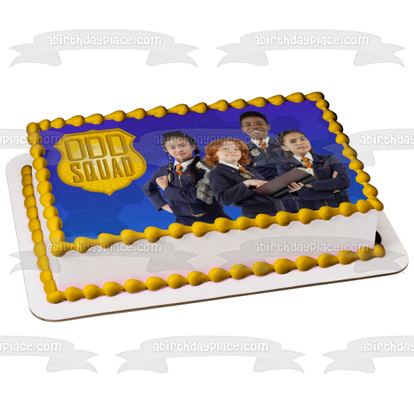 Odd Squad Agent Orla Agent Oswald Agent Omar Edible Cake Topper Image ABPID52124