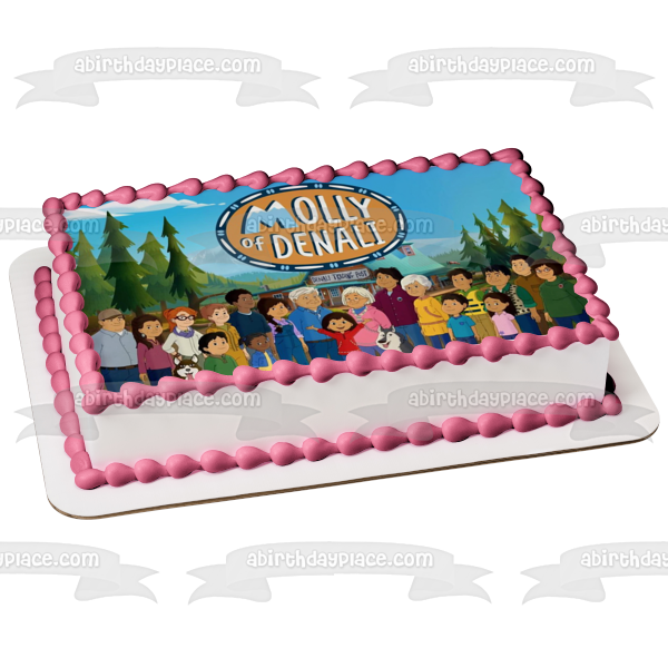 Molly of Denali Tooey Layla Walter Nethan Suki Trini Edible Cake Topper Image ABPID52168