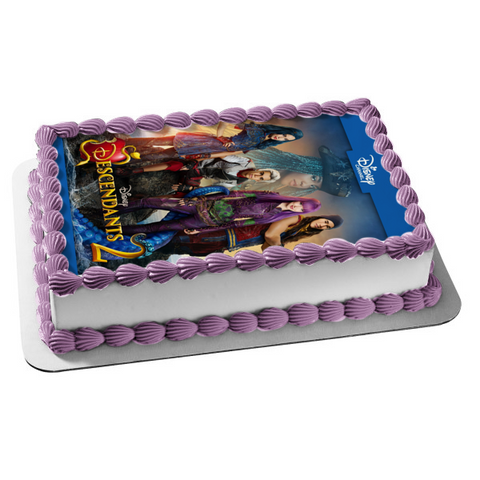 Disney Descendants 2 Uma Daughter of Ursula Edible Cake Topper