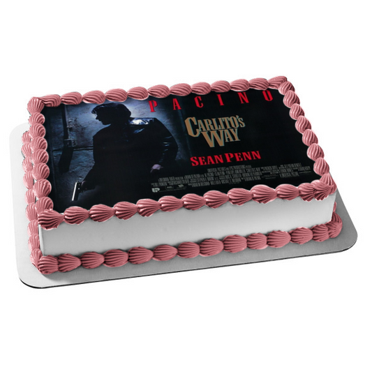 Decoración comestible para tarta con diseño de gángster de la película Carlito's Way ABPID52296 