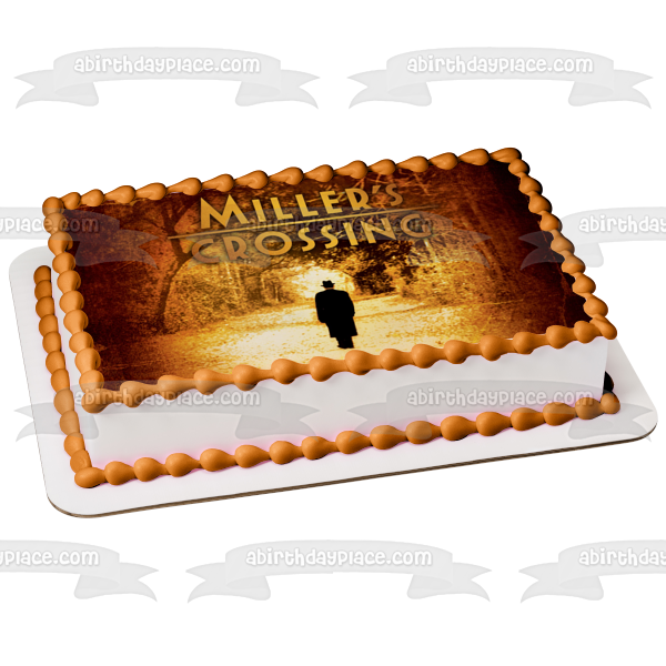 Imagen comestible para tarta de gángster de la película Miller's Crossing ABPID52313 