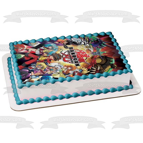 Imagen comestible para tarta de Bakugan Battle Brawlers ABPID00363 