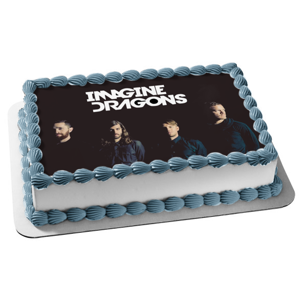 Imagine Dragons Dan Reynolds Daniel Wayne Sermon Ben McKee Daniel Platzman Edible Cake Topper Image ABPID00359