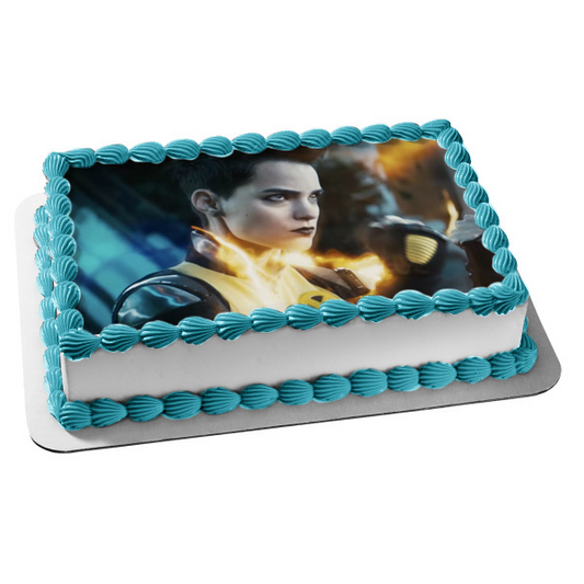 Deadpool Negasonic Teenage Warhead Edible Cake Topper Image ABPID00460