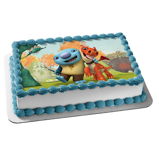 Wallykazam! Wally Trollman Norville Bobgoblin Edible Cake Topper Image ABPID00508