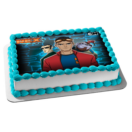 Generator Rex Salazar Agent Six Bobo Haha Edible Cake Topper Image ABPID00616