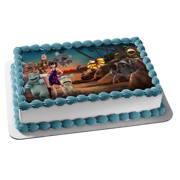 Hotel Transylvania 3 Summer Vacation a Monster Vacation Edible Cake Topper Image ABPID00625