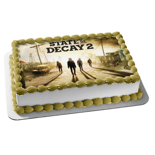 State of Decay 2 Zombies Edible Cake Topper Image ABPID00667