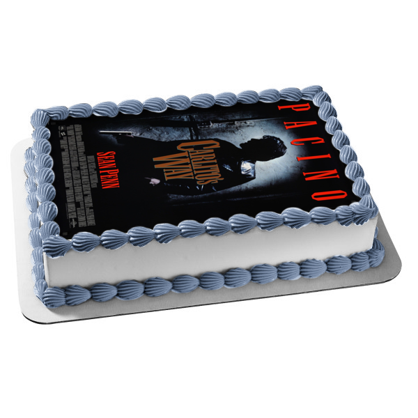 Carlito's Way Movie Gangster Edible Cake Topper Image ABPID52295