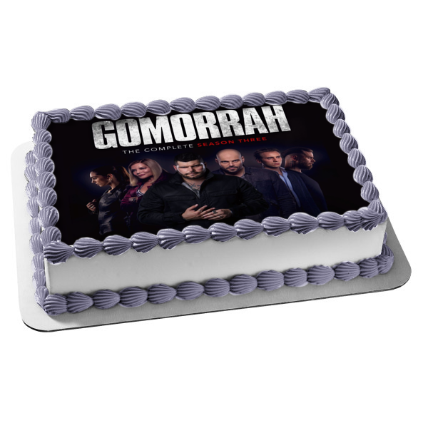 Gomorrah TV Show Gangster Edible Cake Topper Image ABPID52299