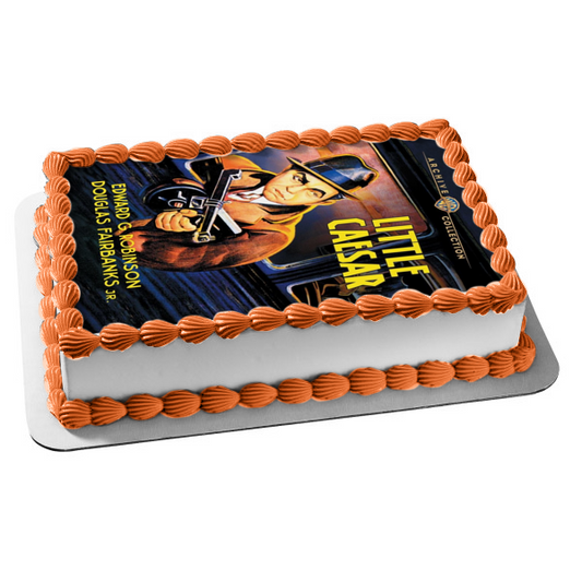 Little Caesar Movie Gangster Edible Cake Topper Image ABPID52303