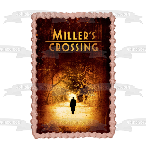 Imagen comestible para tarta de gángster de la película Miller's Crossing ABPID52314 