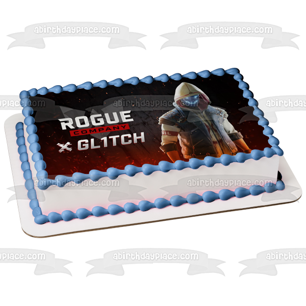 Rogue Company X Glitch Edible Cake Topper Image ABPID52331