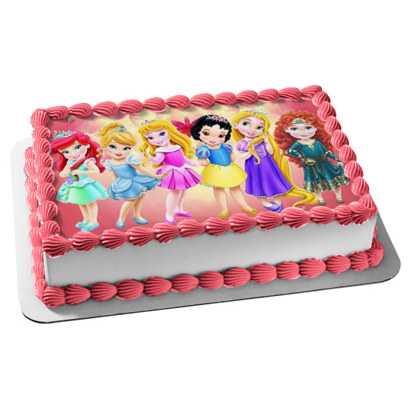 Disney Princess Baby Snow White Edible Cake Topper Image ABPID00699