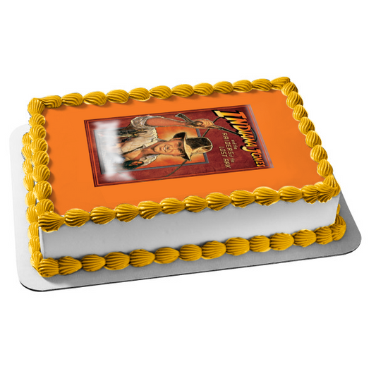 Indiana Jones and the Raiders of the Lost Ark Edible Cake Topper Image ABPID00701