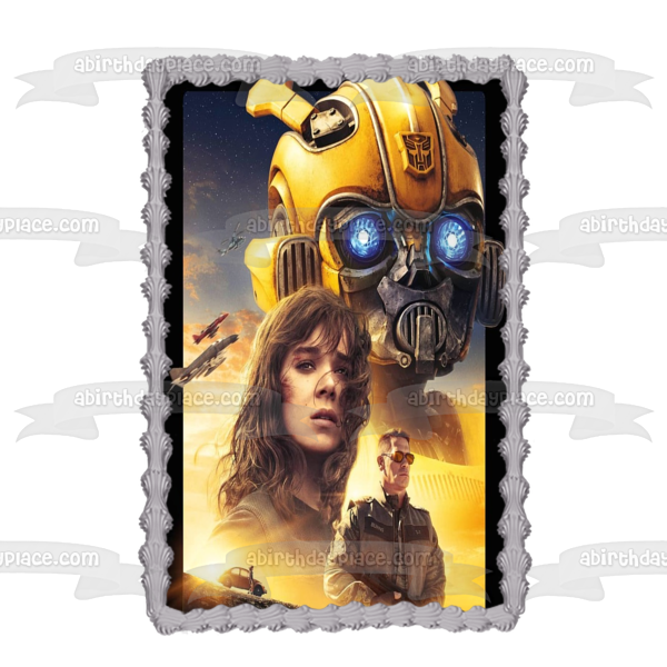 Bumblebee Movie Dropkick and Shatter Imagen comestible para decoración de tarta ABPID00808 