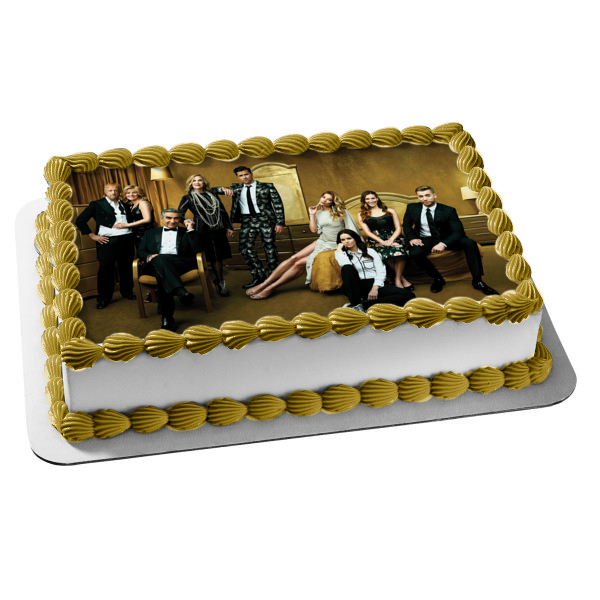 Schitt's Creek David Moira Johnny Alexis Jocelyn Roland Stevie Ted Twyla Edible Cake Topper Image ABPID51284