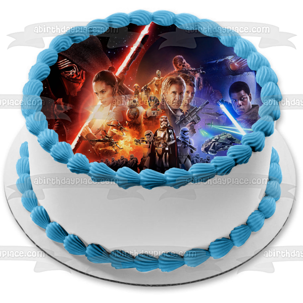 Imagen de decoración comestible para tarta de Star Wars El despertar de la fuerza 2 Han Solo ABPID04767 