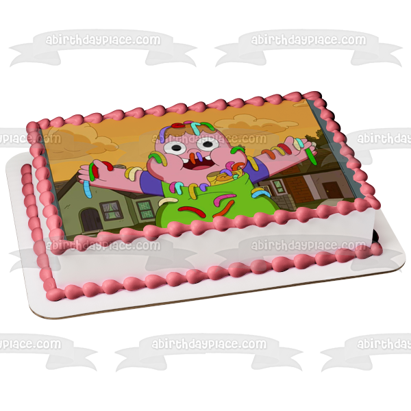 Imagen comestible para tarta con momia de goma de Clarence ABPID01847 