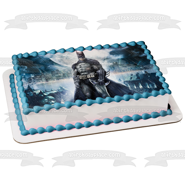 Imagen comestible para tarta de Marvel Batman Arkham Asylum Bruce Wayne ABPID03626 