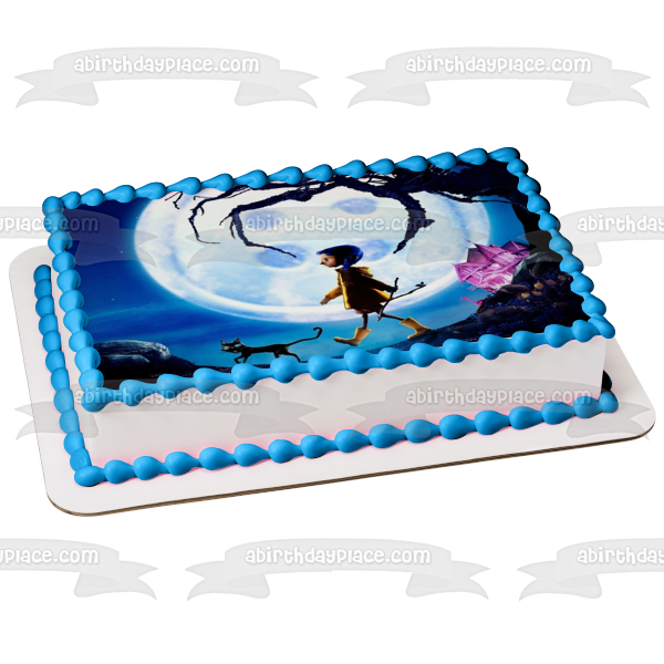 Coraline Birthday Cake - Decorated Cake by SongbirdSweets - CakesDecor