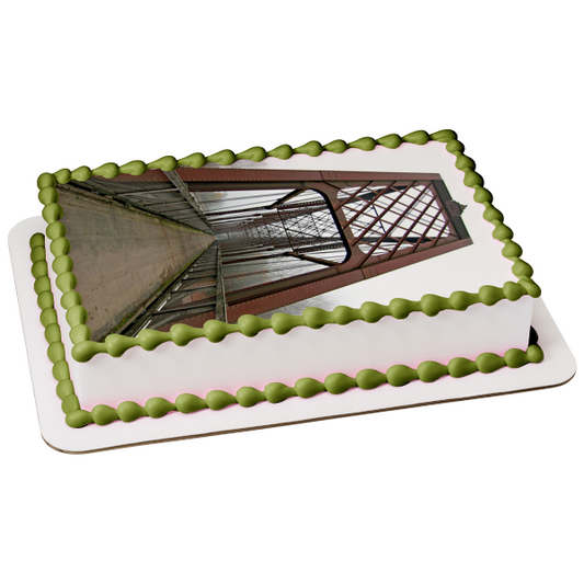 Imagen comestible para tarta con puente de camping de Armitage Park ABPID52543 