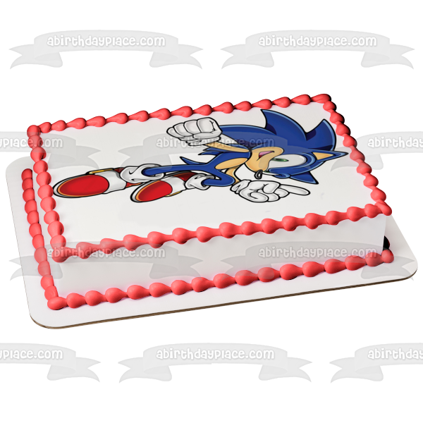 Sonic Cake Topper - Sonic The Hedgehog – Cute Pixels Shop