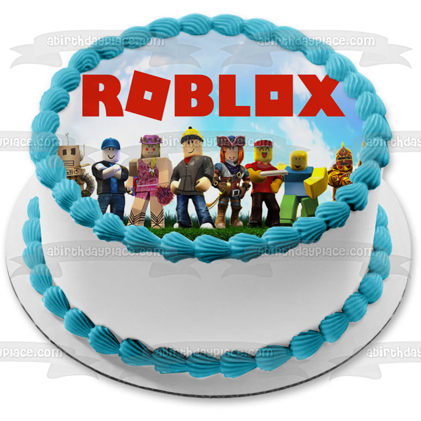 Roblox Personajes Variados Libros Infantiles Adorno Comestible Para Tarta Imagen ABPID15420 